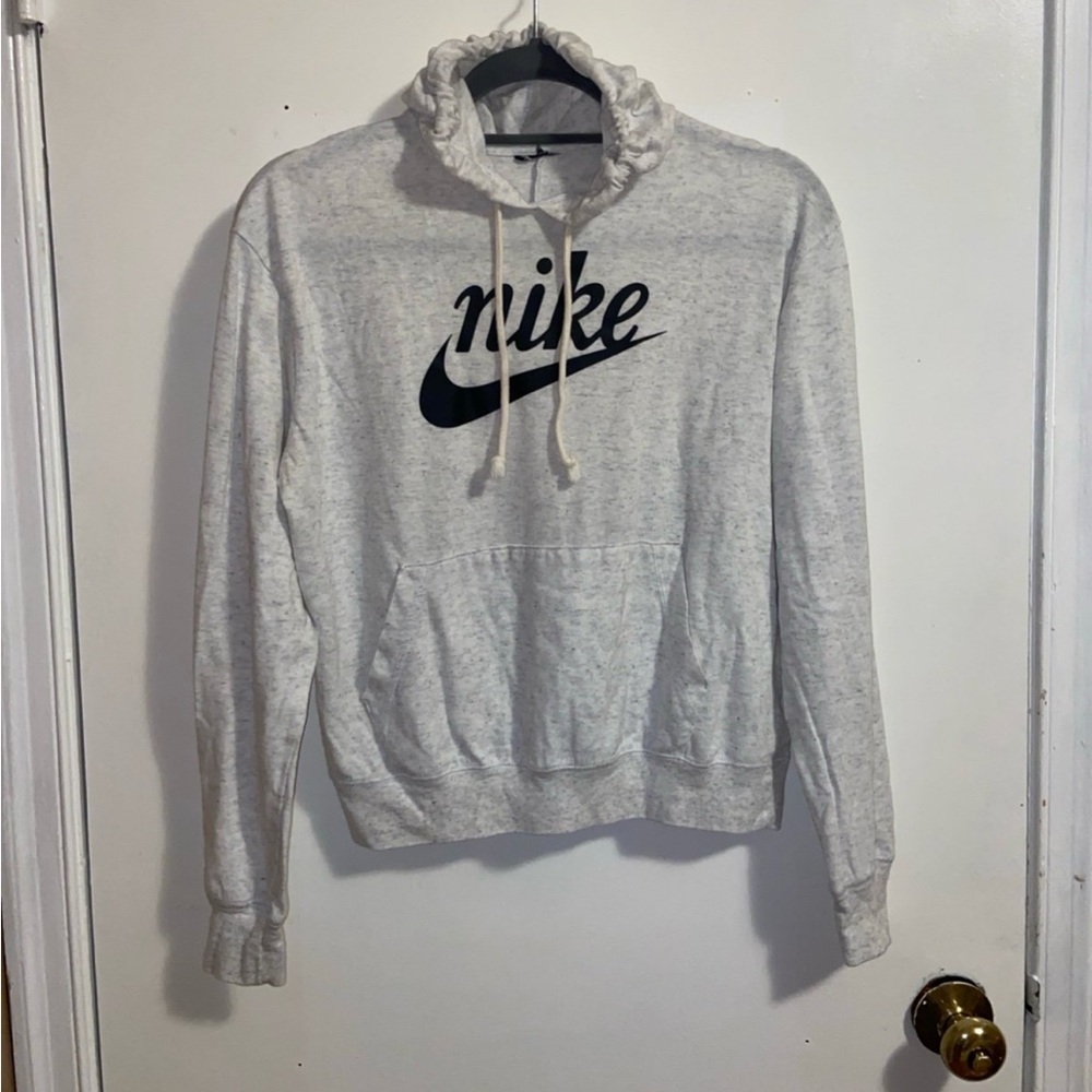 Nike women Gray Hoodie Sweater
